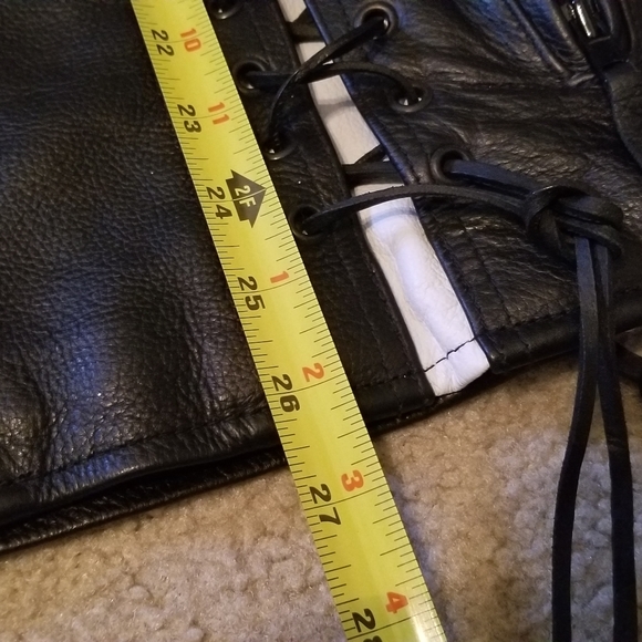 Street Legal Performance Women's Leather Black Motorcycle Jacket Size Large L - Picture 6 of 12